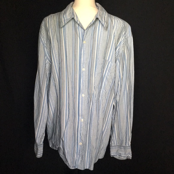 Gear Seven Collection Striped Button Down - Picture 6 of 16